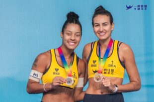 Acreana conquista bronze na China pelo Circuito Mundial de Vôlei de Praia