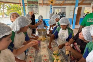 Escola indígena em Mâncio Lima realiza jornada gastronômica com foco na mandioca