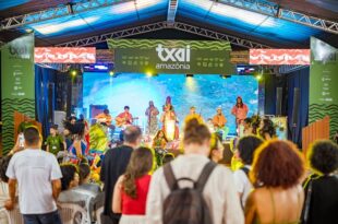 Txai Amazônia tem participação do ministro de Relações Exteriores, show do Ixã e desfile de moda indígena