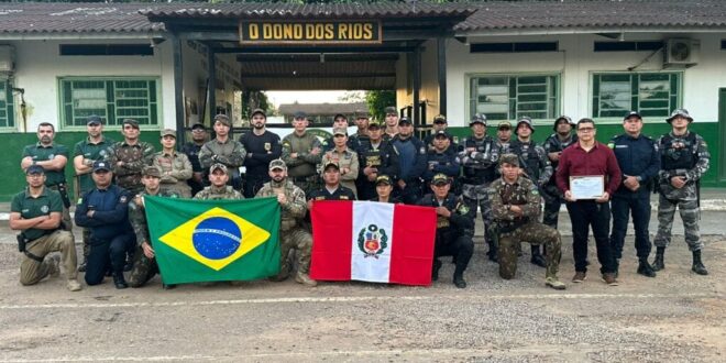 Segurança Pública do Acre reforça integração entre Brasil e Peru