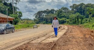 Terceiro acesso de Tarauacá entra na reta final das obras