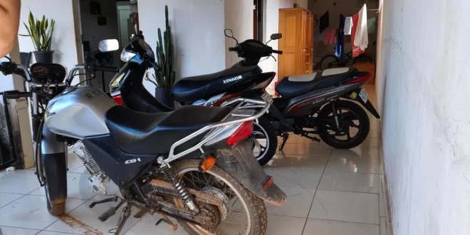 PCAC desarticula esquema de receptação de motos roubadas da Bolívia no interior do Acre