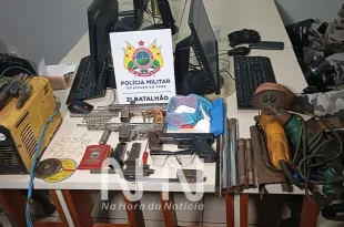 Violência em Rio Branco: polícia estoura oficina clandestina de armas artesanais