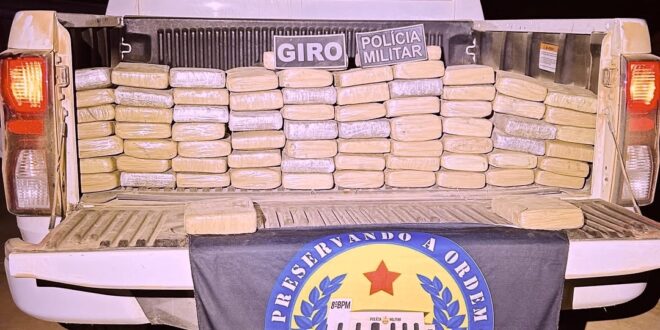 Tráfico de drogas no Acre: PM apreende 73 quilos de entorpecentes