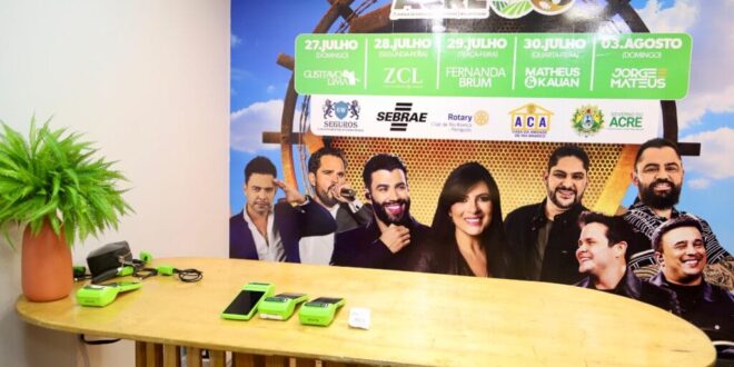 Ingressos para shows na Expoacre podem ser obtidos com doação alimentos
