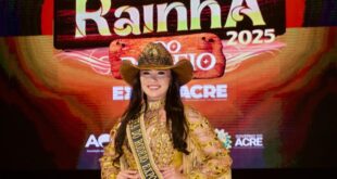 Camila Assunção é a Rainha do Rodeio da Expoacre 2025