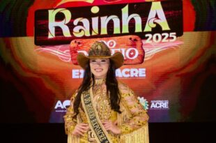 Camila Assunção é a Rainha do Rodeio da Expoacre 2025