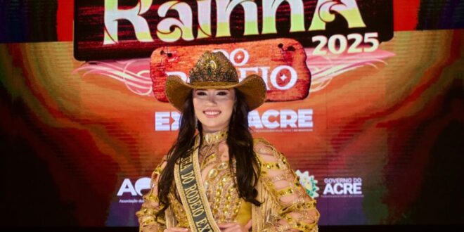 Camila Assunção é a Rainha do Rodeio da Expoacre 2025