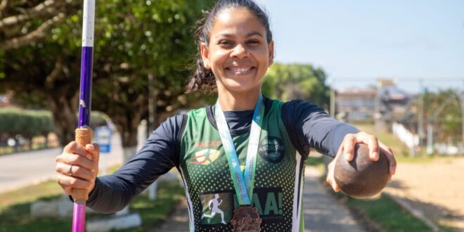 Acreanas conquistam medalhas de bronze em competição nacional de atletismo