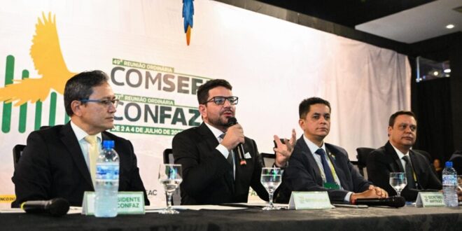 Confaz: Gladson defende a política fiscal como instrumento de justiça social