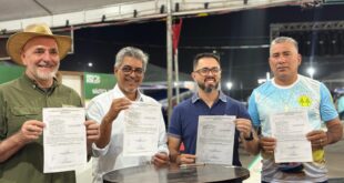 Edvaldo Magalhães assina convênio que destina mais R$ 400 mil de emendas para o Polo Naval de Cruzeiro do Sul
