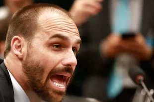 Megalomaníaco: Eduardo Bolsonaro diz que restrições à sua atuação no exterior é declaração de guerra contra os EUA
