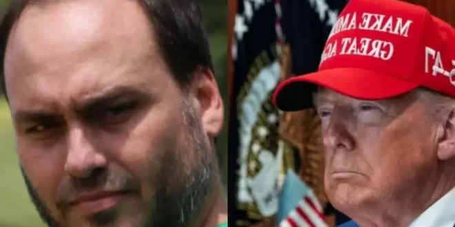 Que família hein? Carluxo defende tarifaço de Trump e escancara submissão da extrema-direita aos EUA
