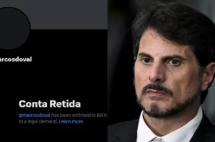 X obedece Moraes e derruba perfil do senador bolsonarista Marcos do Val