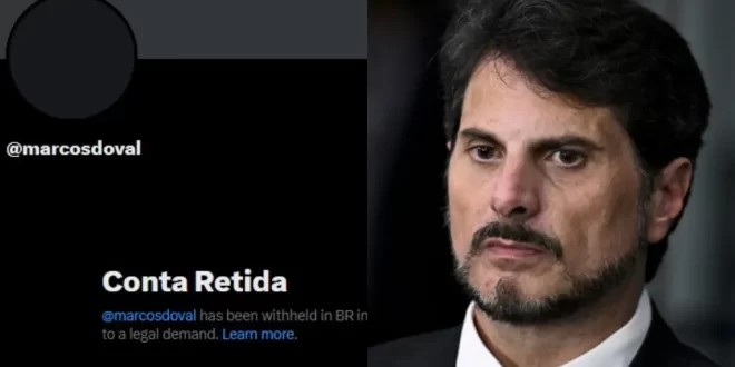 X obedece Moraes e derruba perfil do senador bolsonarista Marcos do Val