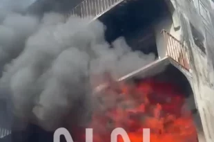 Moradores em situação de rua incendeiam prédio abandonado