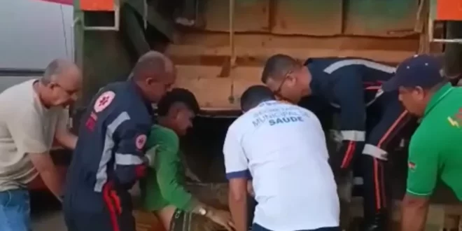 Violência no Acre: gari é vítima de tentativa de homicídio durante o trabalho