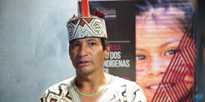 Líder indígena Sabá Manchinery reage contra ataques da Extrema-Direita à democracia brasileira