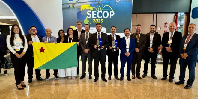 Nicolau Júnior representa o governador em evento em que o Acre conquista destaque Nacional de inovação na gestão pública