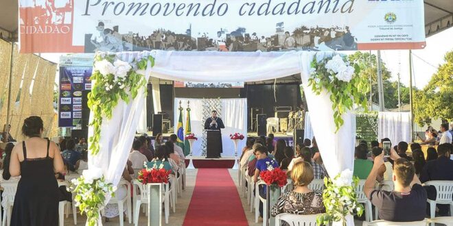 Projeto Cidadão abre 100 vagas para casamento coletivo em Porto Acre