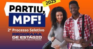 Oportunidade: estão abertas as inscrições para seleção de estágio do MPF