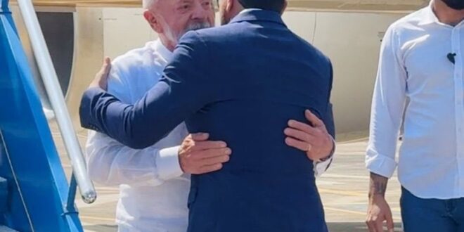 Governador Gladson Camelí recebe presidente Lula para agenda no Acre