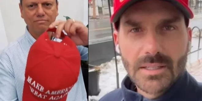 Racha na extrema-direita: Tarcísio escala "araponga" para espionar ataques de Eduardo Bolsonaro junto a Trump