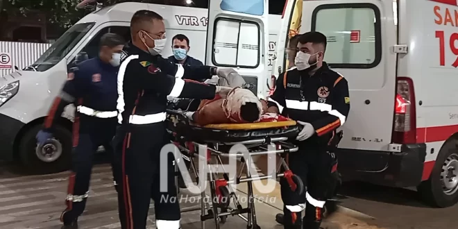 Violência em Rio Branco: tenta retirar moto roubada de esconderijo e acaba atacado com terçado