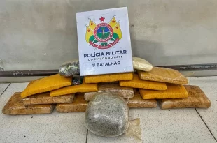 Tráfico de drogas em Rio Branco: traficante monitorado é preso com mais de R$ 125 mil em drogas