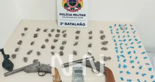 Violência em Rio Branco: polícia apreende novo lote de armas e drogas