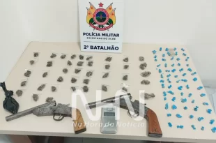 Violência em Rio Branco: polícia apreende novo lote de armas e drogas