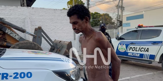 Violência em Rio Branco: invade loja de artigos militares com faca, rende funcionária e acaba preso