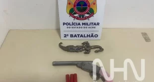 Violência em Rio Branco: mais armas e munições são apreendidas