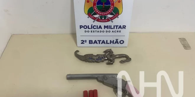 Violência em Rio Branco: mais armas e munições são apreendidas