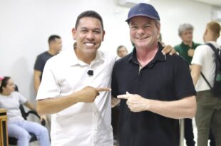 Pedro Longo é recebido com entusiasmo em Assis Brasil