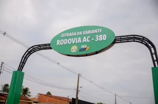 Estrada da Variante é oficialmente entregue aos moradores de Xapuri