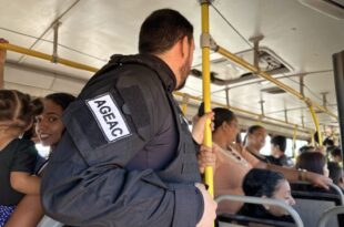 Ageac fiscaliza rotas de ônibus intermunicipais no Bujari