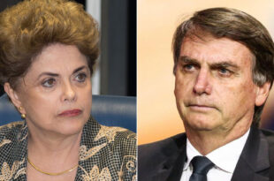 Bolsonaro que está com câncer de pele, desejou a morte de Dilma "infartada ou com câncer"