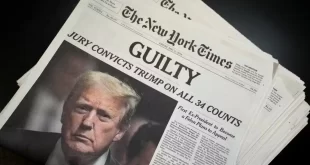 Farsa da liberdade de expressão: Trump processa o New York Times e pede R$ 79 bilhões de indenização
