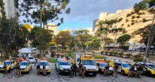 Governo de direita: viaturas da PM disparam sirenes durante 1h em frente à Universidade Federal do Paraná