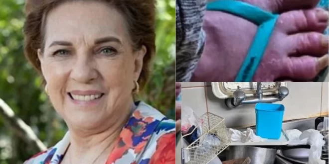 Ex-atriz da Globo é resgatada em situação desumana
