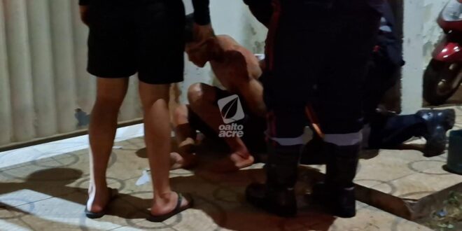Violência em Rio Branco: homem sofre tentativa de homicídio a facadas