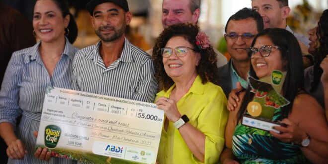 ABDI premia com R$ 55 mil melhor café do Acre