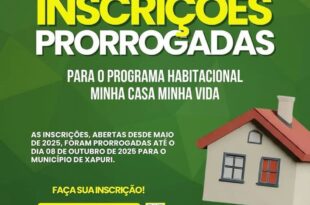 Estado prorroga inscrições para o programa Minha Casa Minha Vida em Xapuri