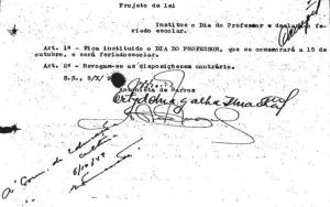 Um pouco de história: primeira deputada negra no Brasil foi quem criou o Dia do Professor 2 Um pouco de história: primeira deputada negra no Brasil foi quem criou o Dia do Professor