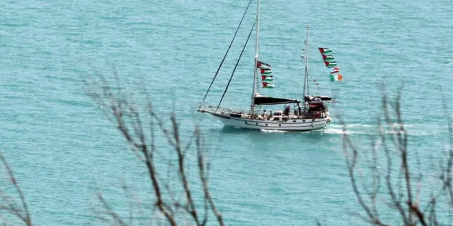 Nova frota com 11 barcos parte da Itália em direção a Gaza