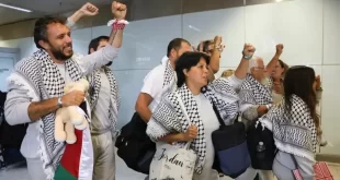 Brasileiros sequestrados por Israel chegam ao Brasil