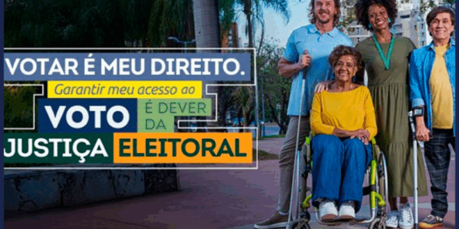 TSE lança campanha nacional para garantir locais mais acessíveis de votação às pessoas com deficiência