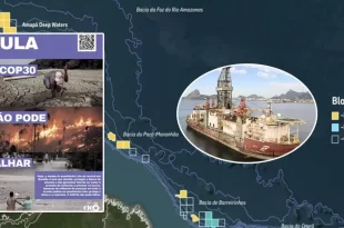 ONG inglesa ataca a soberania nacional e faz campanha contra a exploração de petróleo no Brasil