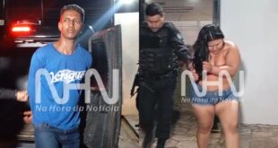 Violência em Rio Branco: casal monitorado por tornozeleira eletrônica é preso com arma após perseguição policial